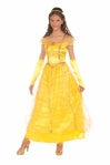 GOLDEN PRINCESS ADULT STD COSTUME