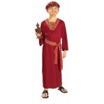 BIBLICAL WISEMAN BURGUNDY CHILD LARGE