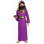 BIBLICAL WISEMAN PURPLE CHILD LARGE