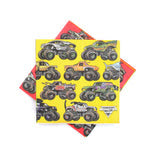 MONSTER JAM BEVERAGE NAPKIN 16CT