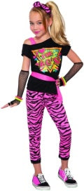 80S WILD CHILD COSTUME LARGE