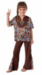 HIPPIE BOY COSTUME CHILD LARGE