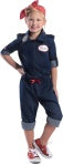 ROSIE THE RIVETER COSTUME CHILD XL