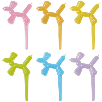 BALLOON ANIMAL DECOPICS ASST 12CT