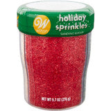 3-CELL RED/GRN/WHT CHRISTMAS SANDING SUGAR