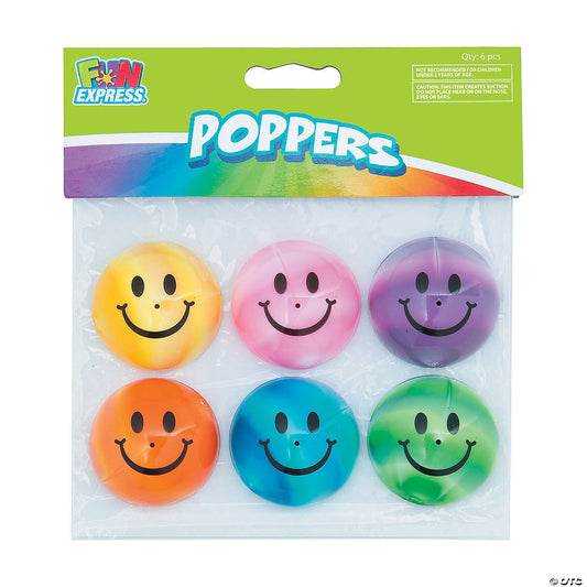 SMILE FACE POPPERS
