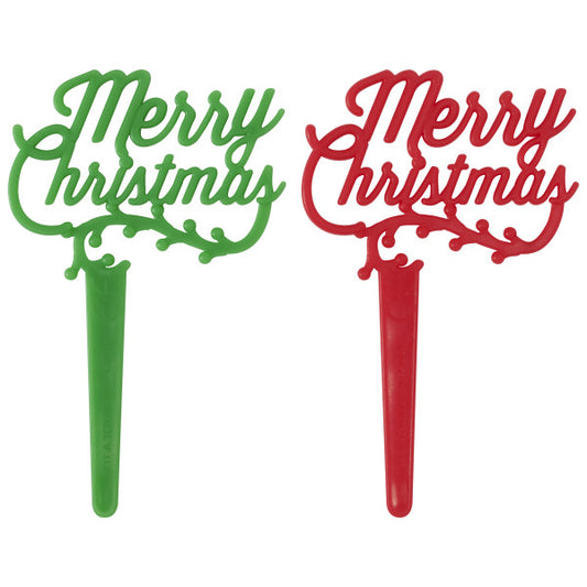 MERRY CHRISTMAS HOLLY DECOPICS
