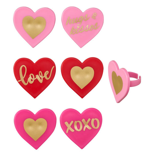LOVE HEART RINGS