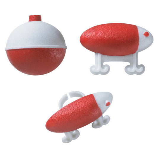 FISHING LURE AND BOBBER RINGS 12 CT