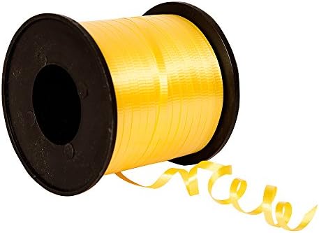 YELLOW CURLING RIBBON 100 YDS