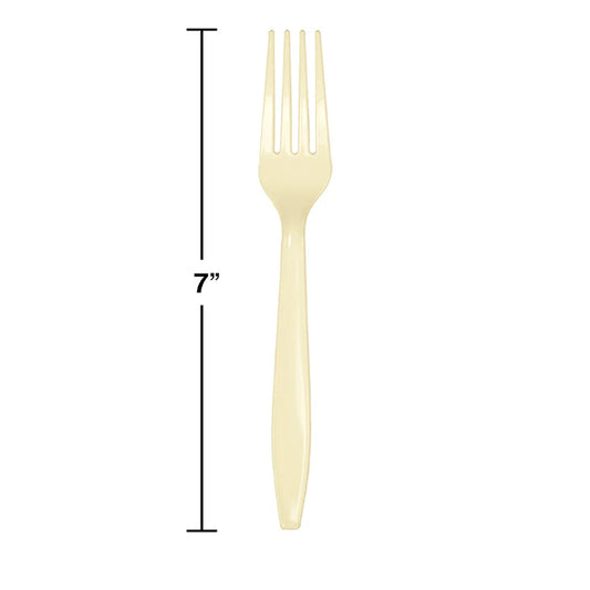 IVORY FORKS 24CT