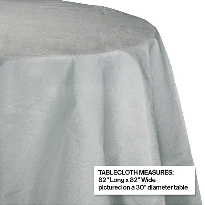 SHIMMERING SILVER OCTY ROUND TC