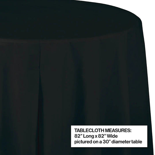 BLACK VELVET OCTY ROUND PL TC