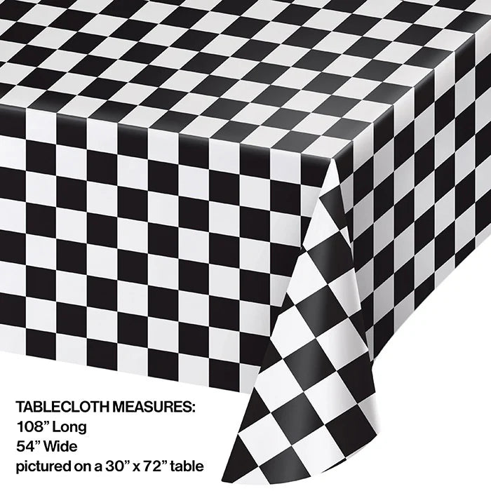 BLACK/WHITE CHECK PL TC