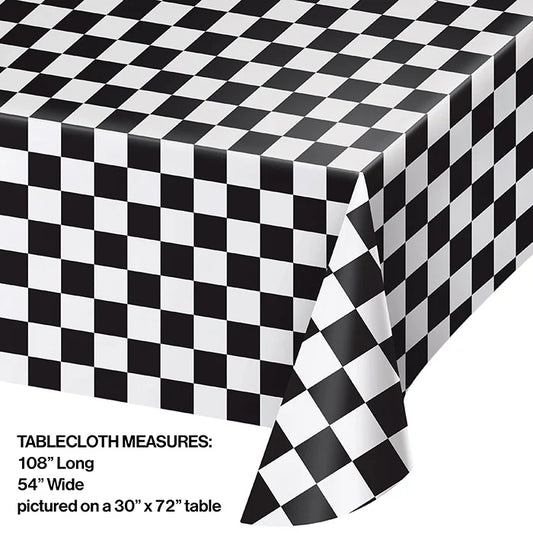 BLACK/WHITE CHECK PL TC