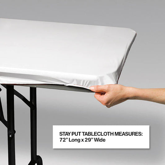 STAY PUT PL TC 29X72 WHITE