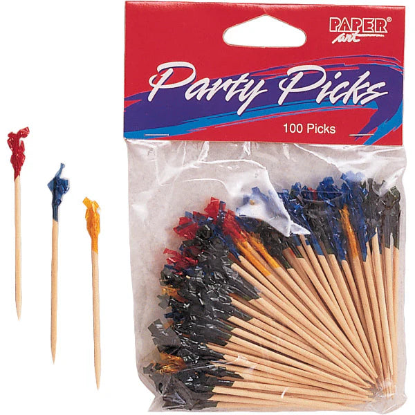 FRILL PARTY PICKS 100CT