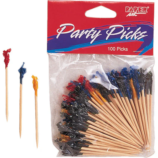 FRILL PARTY PICKS 100CT