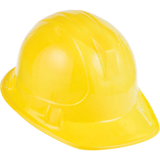 YELLOW HARD HAT PLASTIC