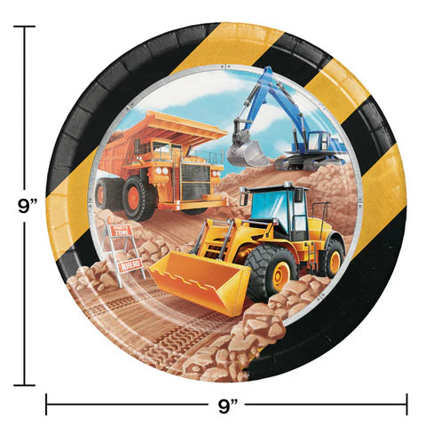 BIG DIG CONSTRUCTION 9" PLATES
