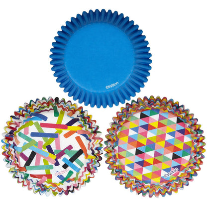 BRIGHT COLOR STD CUPCAKE LINERS